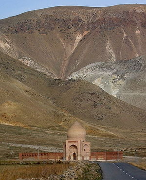 Iranian battle memorial, erected in 2003.