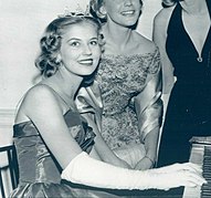 Actress, Miss USA 1957 Charlotte Sheffield