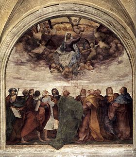 Cloître des vœux, pontormo, assomption de la vierge.jpg