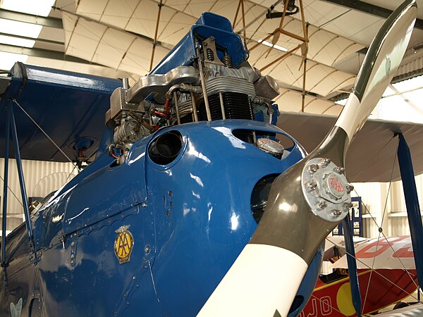 Cirrus III fitted to a de Havilland DH.60 Moth