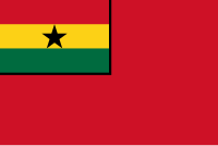 Burgerlijke Vlag van Ghana.svg