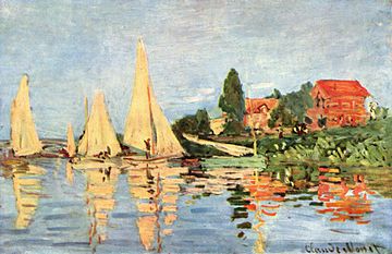 Régate à Argenteuil (Claude Monet)