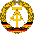 DDR Staatswappen 28. Mai 1953 bis 26. September 1955