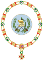 Coat of Arms of Jorge Serrano Elías (Order of Isabella the Catholic).svg