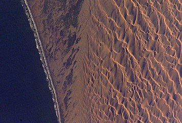 بحر الكثبان الرملية لصحراء ناميب.