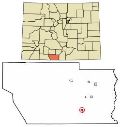 Location of Conejos in Conejos County, Colorado.