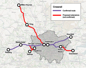 Crossrail: Planungen, Strecke, Umsetzung des Projekts