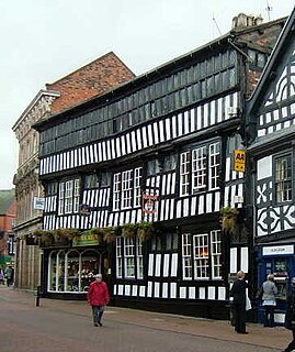 Crown Hotel, Nantwich Historic site in Cheshire, England