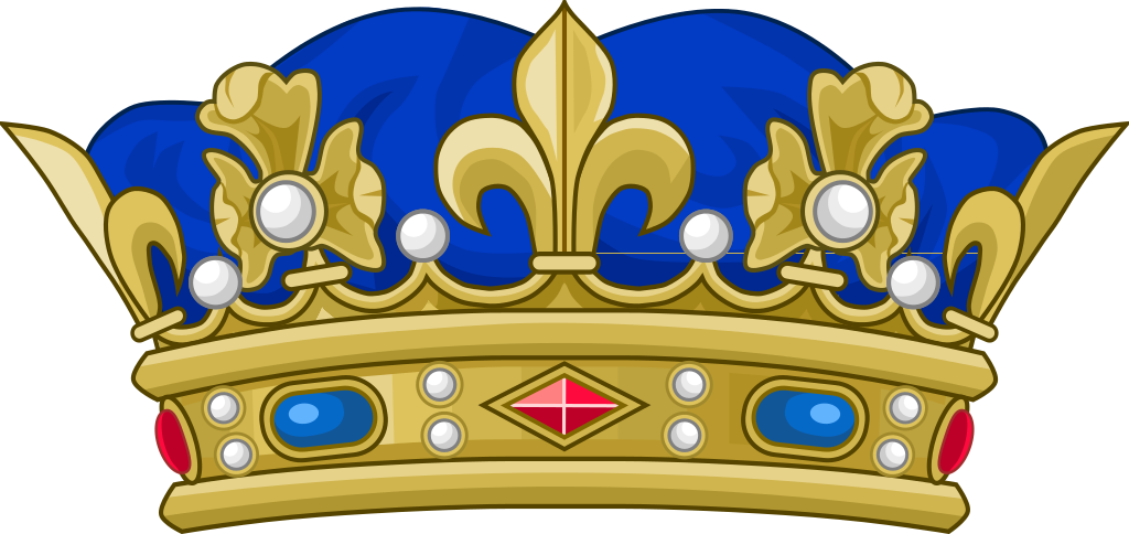 File:Crown of a Prince of the Blood of France.svg ...