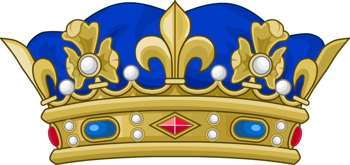 Download File Crown Of A Prince Of The Blood Of France Svg Wikimedia Commons