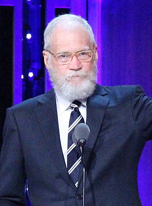 David Letterman: American comedian and television host