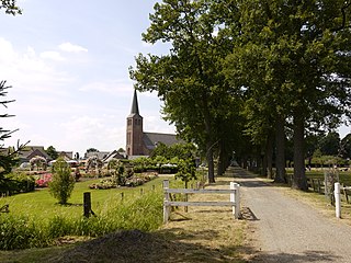 Lottum Village in Limburg, Netherlands