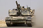 Tank américain M1A1 Abrams.