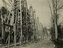 Oil derricks in Sour Lake, Hardin County c. 1903 Derricks at Sour Lake Texas.jpg