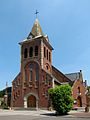 Vorderansicht der Kirche Saint-Symphorien