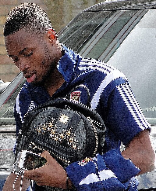 Diafra Sakho at The Boleyn Ground, 2015