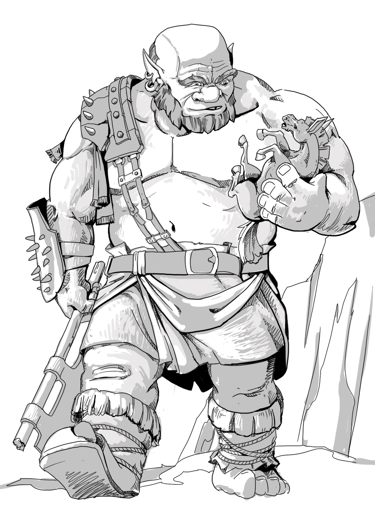 half ogre dnd