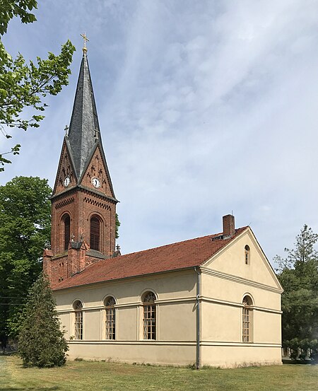 Dorfkirche Jessen Mügeln Südostansicht