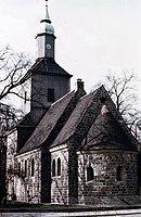 Vesnický kostel Mariendorf.