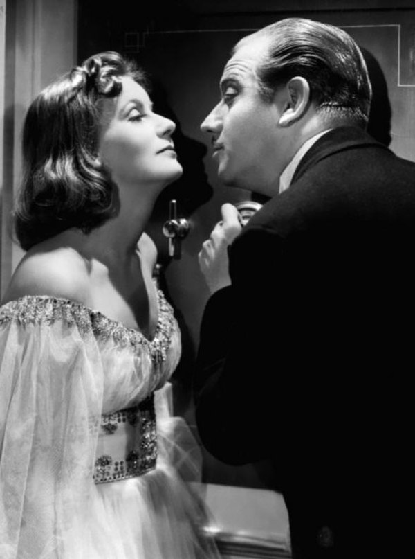 With Greta Garbo in Ninotchka (1939)