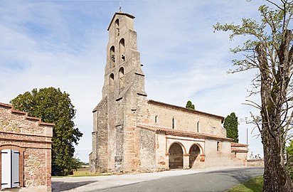 L'église de Montcabrier