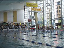 Die Elbeschwimmhalle ist unter anderem Bundesleistungszentrum für Schwimmen