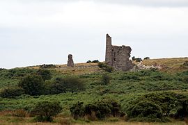 Engine house of a disused mine