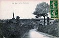 Le bourg d'Essé au début du XXe siècle.