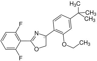 <span class="mw-page-title-main">Etoxazole</span> Chemical compound