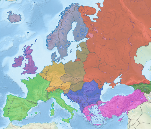 Regiones de Europa en Wikiviajes