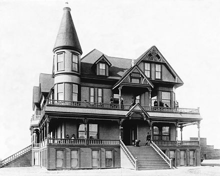 Mission Hotel in San Fernando, ca. 1888