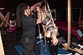 An example of suspension bondage at the Exxxotica Expo in 2013 Exxxotica AC 2013 (8673991894).jpg