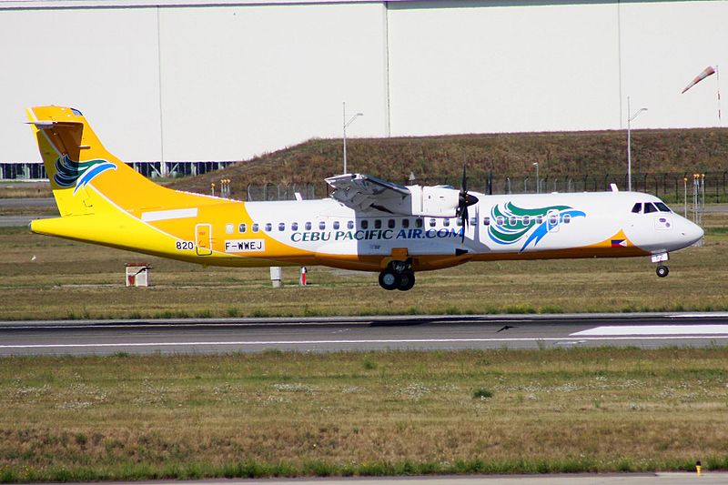 File:F-WWEJ ATR.72-212A(500) Cebu Pacific Air TLS 08SEP08 (3171902850).jpg