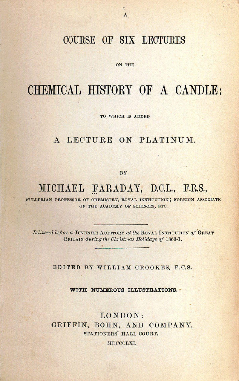 The Chemical History of a Candle - Wikipedia