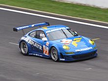 Felbermayr-Proton won the GT2 class title for the second successive season, with drivers Marc Lieb and Richard Lietz. Felbermayr-Proton Nr77 Spa2010.JPG
