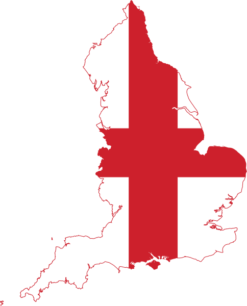 Fil:Flag map of England.svg