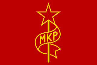 <span class="mw-page-title-main">Hungarian Communist Party</span> Far-left political party in Hungary (1918–48)