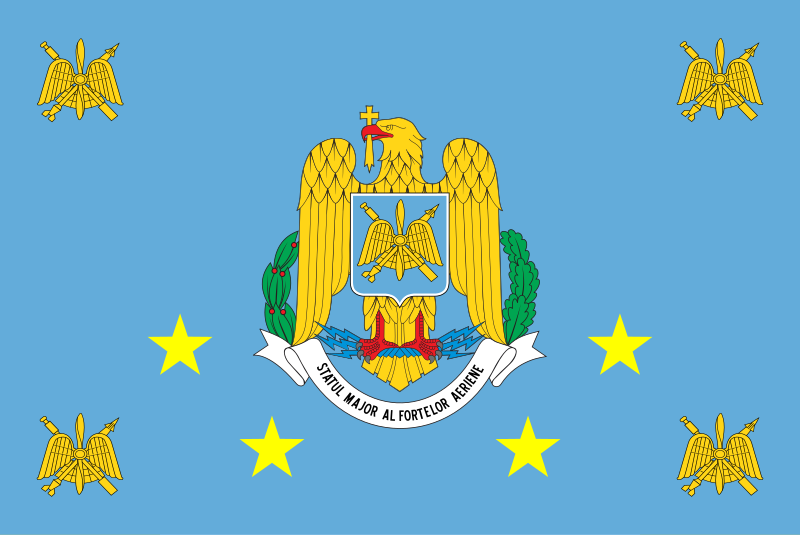 File:Flag of the Romanian Air Force (obverse).svg