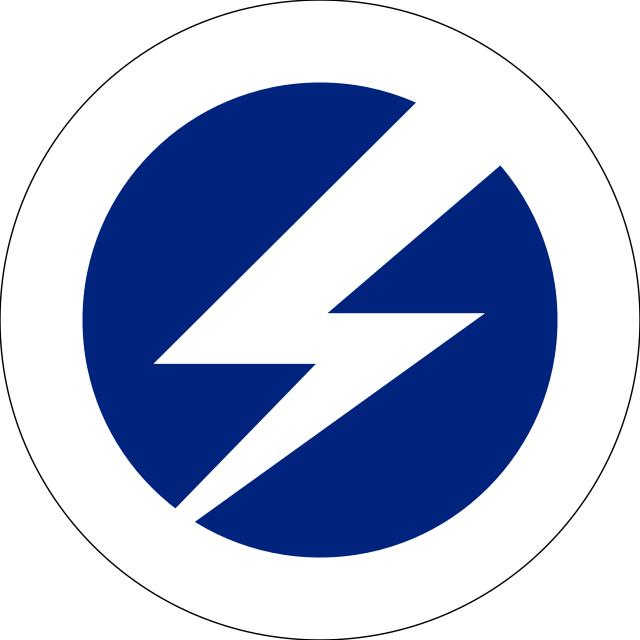 Blue Lightning Bolts 