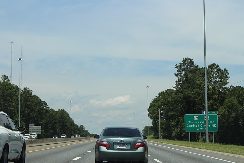 File:Florida I10eb Exit 203 2 miles.JPG