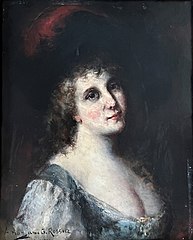 Portrait d'une femme italienne[35], localisation inconnue.