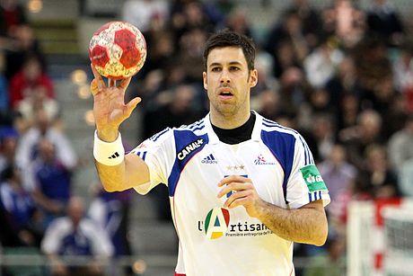 Franck Junillon Franck Junillon (MT Melsungen) - Handball player of France (1).jpg