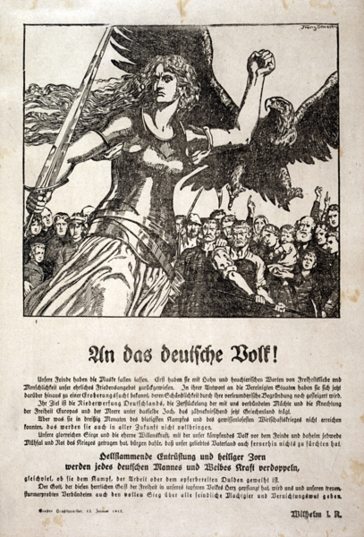 File:Franz Stassen - WWI - An das deutsche Volk.png