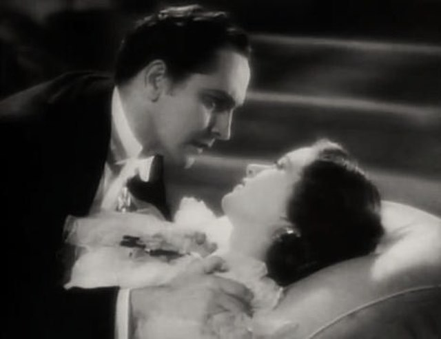 Fredric March and Evelyn Venable