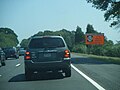 Sign advising of NJ 52 truck detour