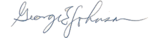 Джордж Е Джонсон Sr Signature.png