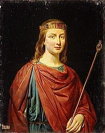 Georges Rouget (1783-1869) - Clovis III roi d'Austrasie en 691 (682-695).jpg