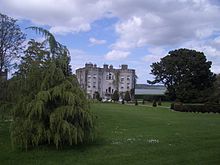 Glin Castle, with the River Shannon beyond Glin Castle.jpg