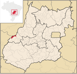 Locatie in de staat Goiás