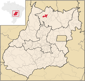 Kart over Mutunópolis